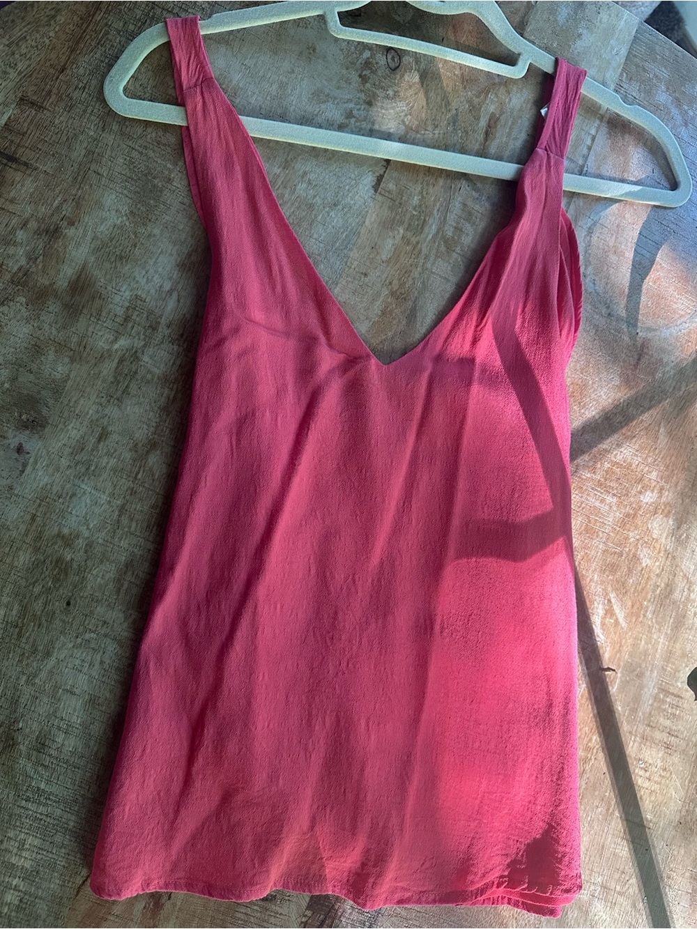 Elodie Coral Sleeveless top
